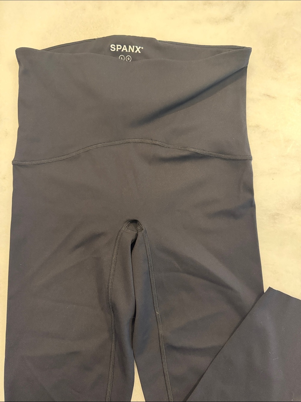 SPANX Black High-Waist Sculpting Leggings
